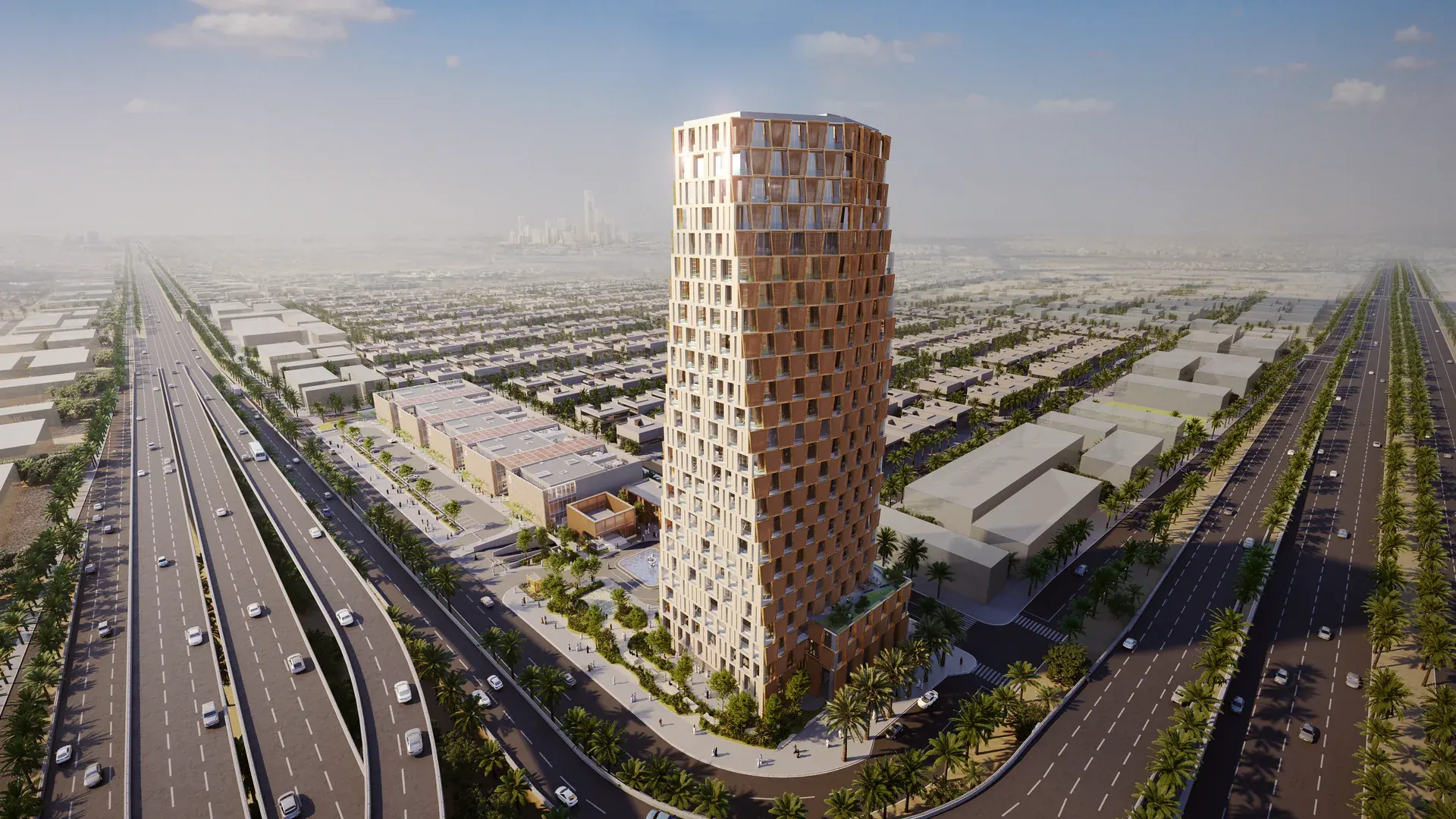 Al Majed Tower, Offices architecture