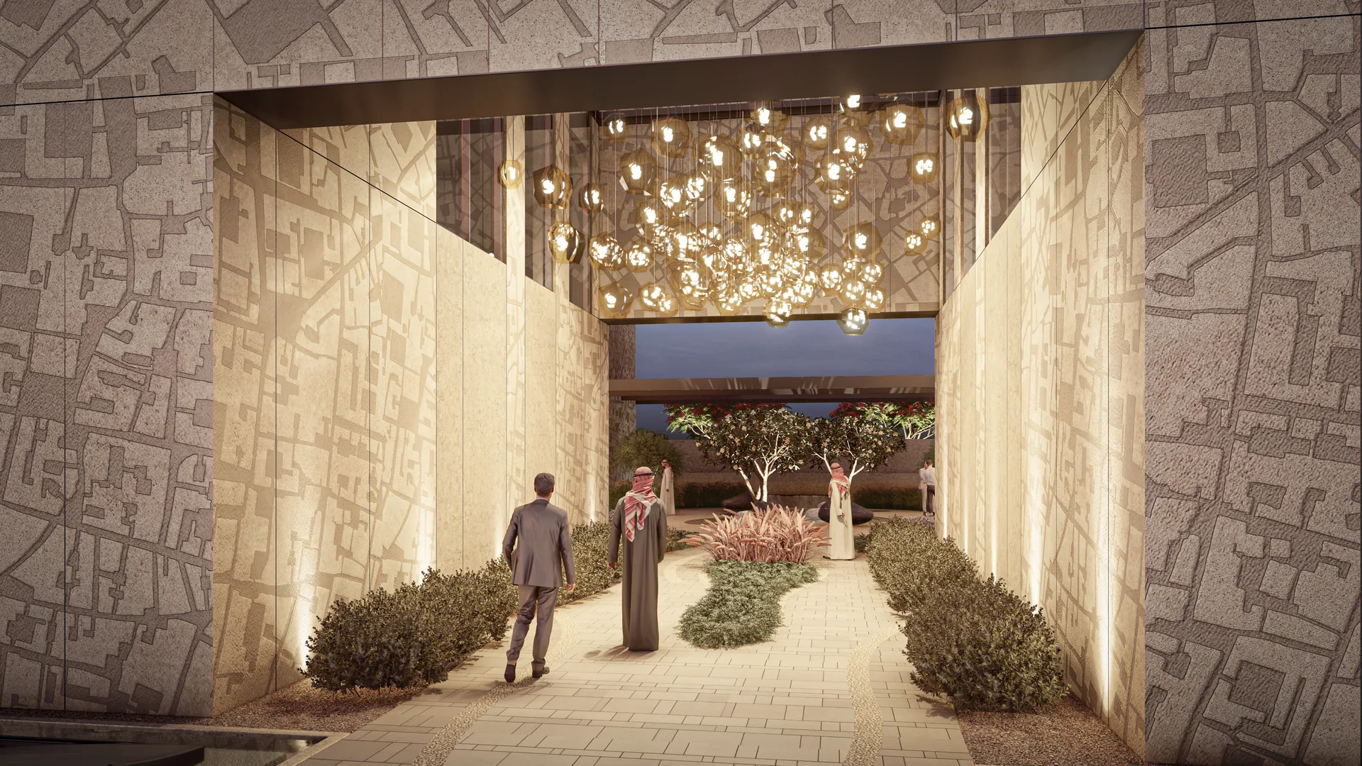 Al Basateen Offices — architectural render 3