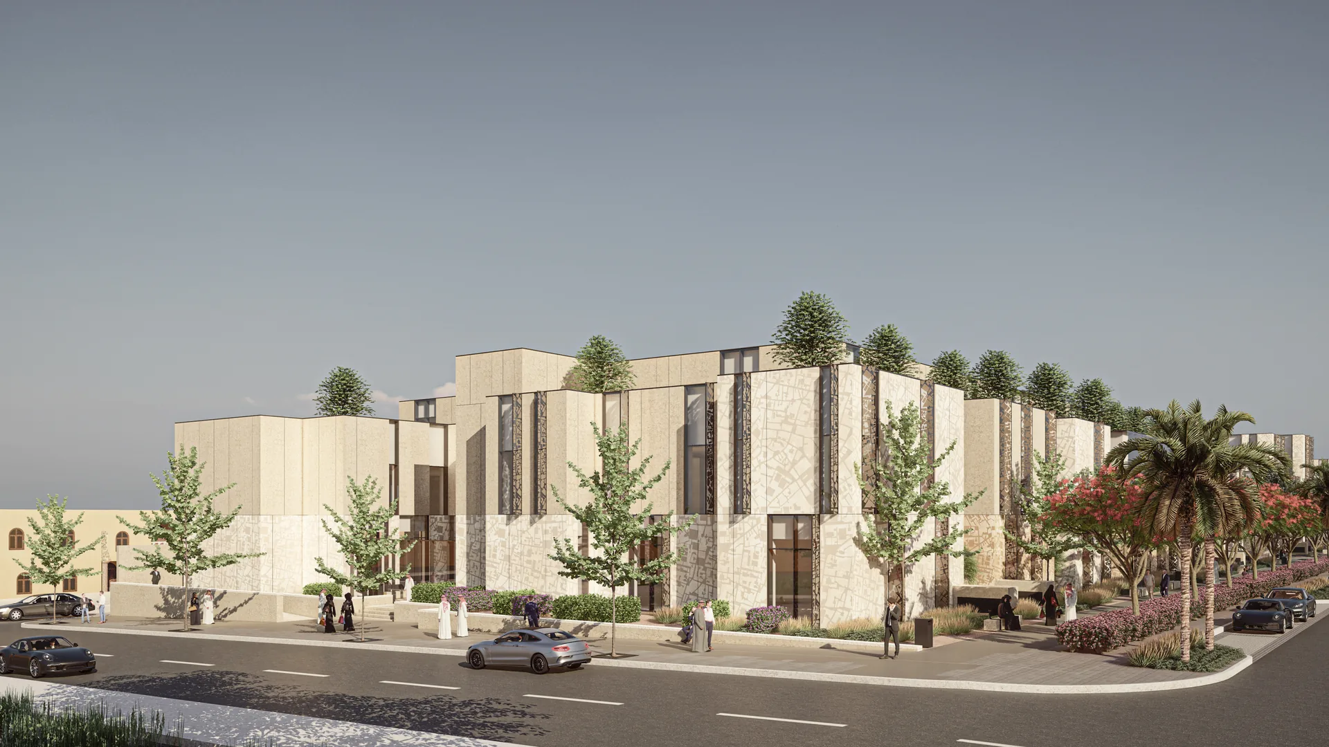 Al Basateen Offices — architectural render 5