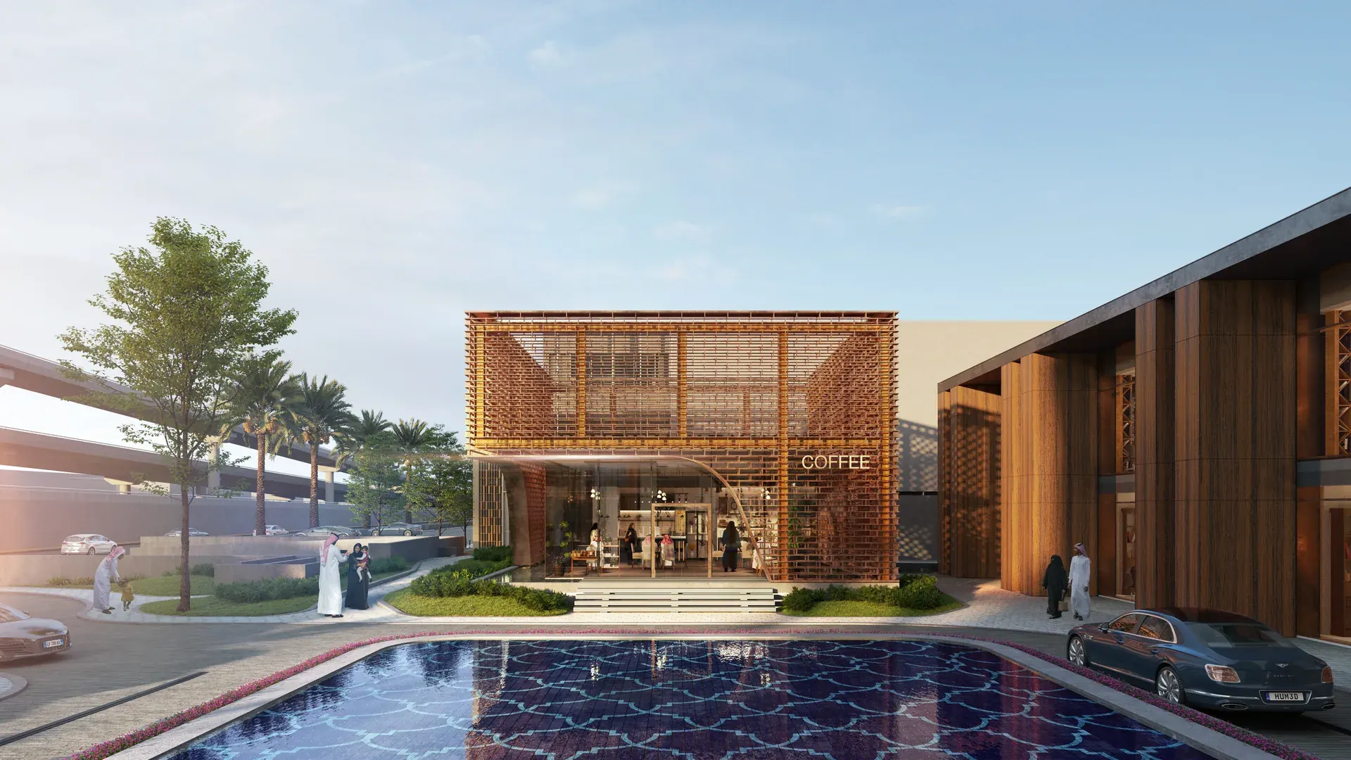Al Majed Tower — architectural render 4