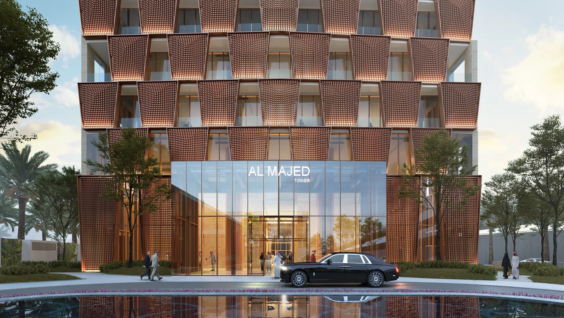 Al Majed Tower — architectural render 5