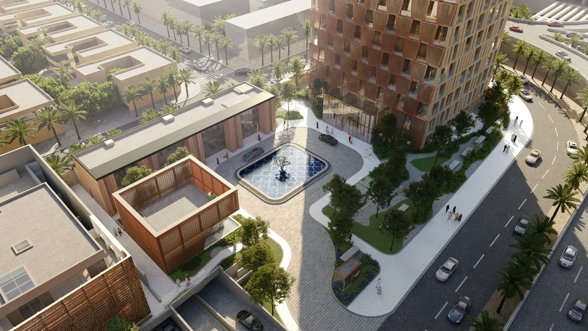 Al Majed Tower — architectural render 6