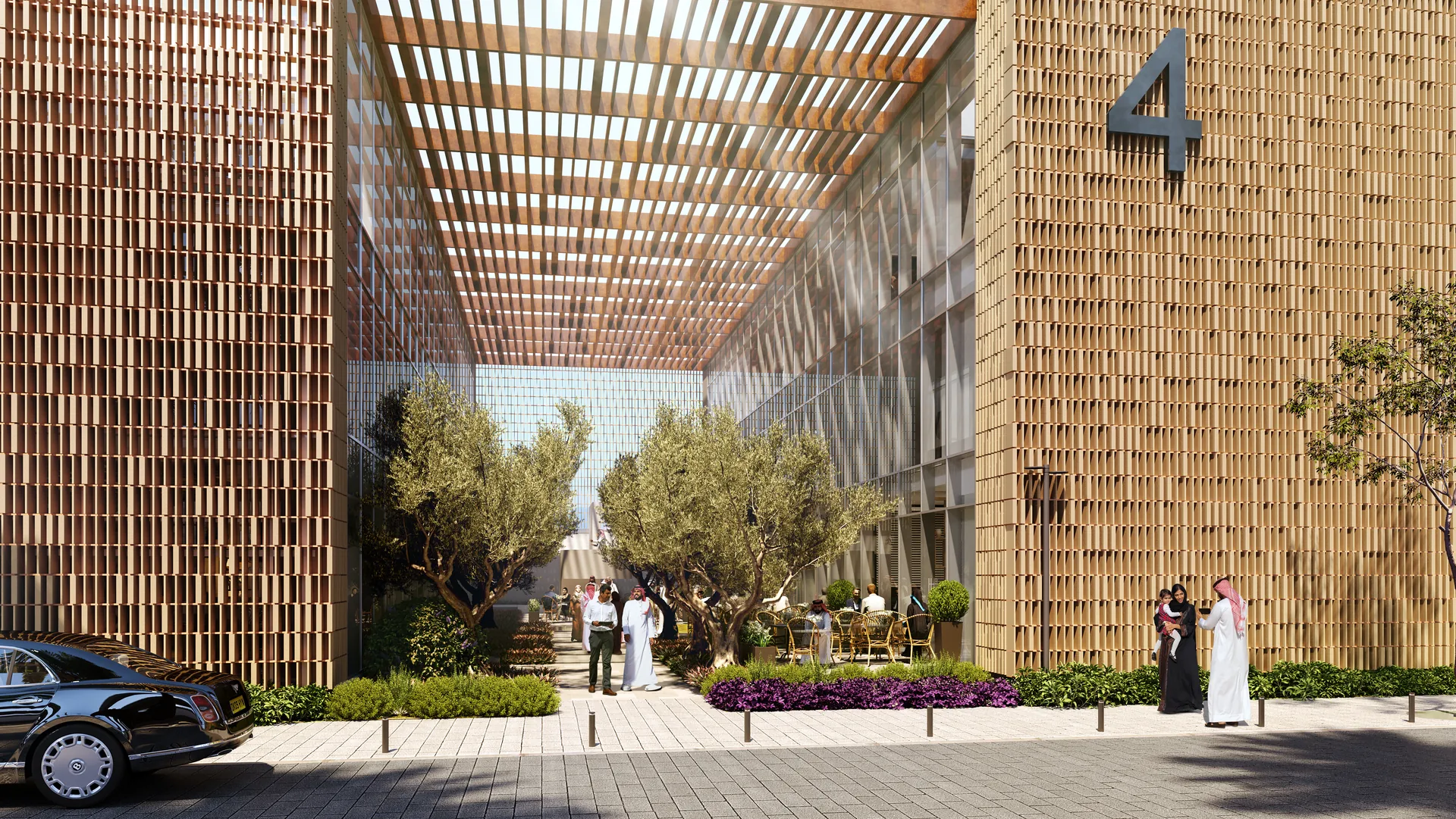 Al Majed Tower — architectural render 10