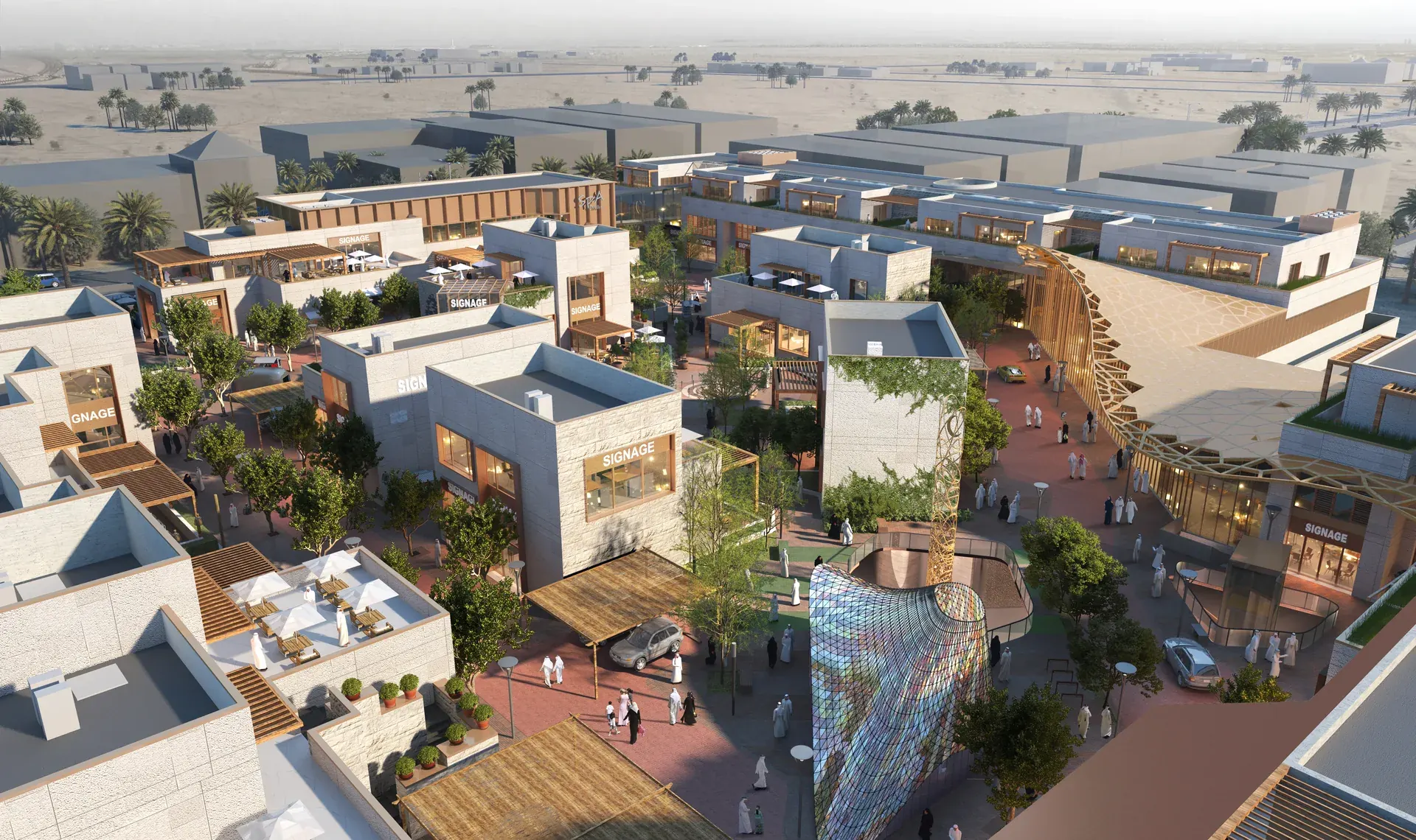 Azal — architectural render 2