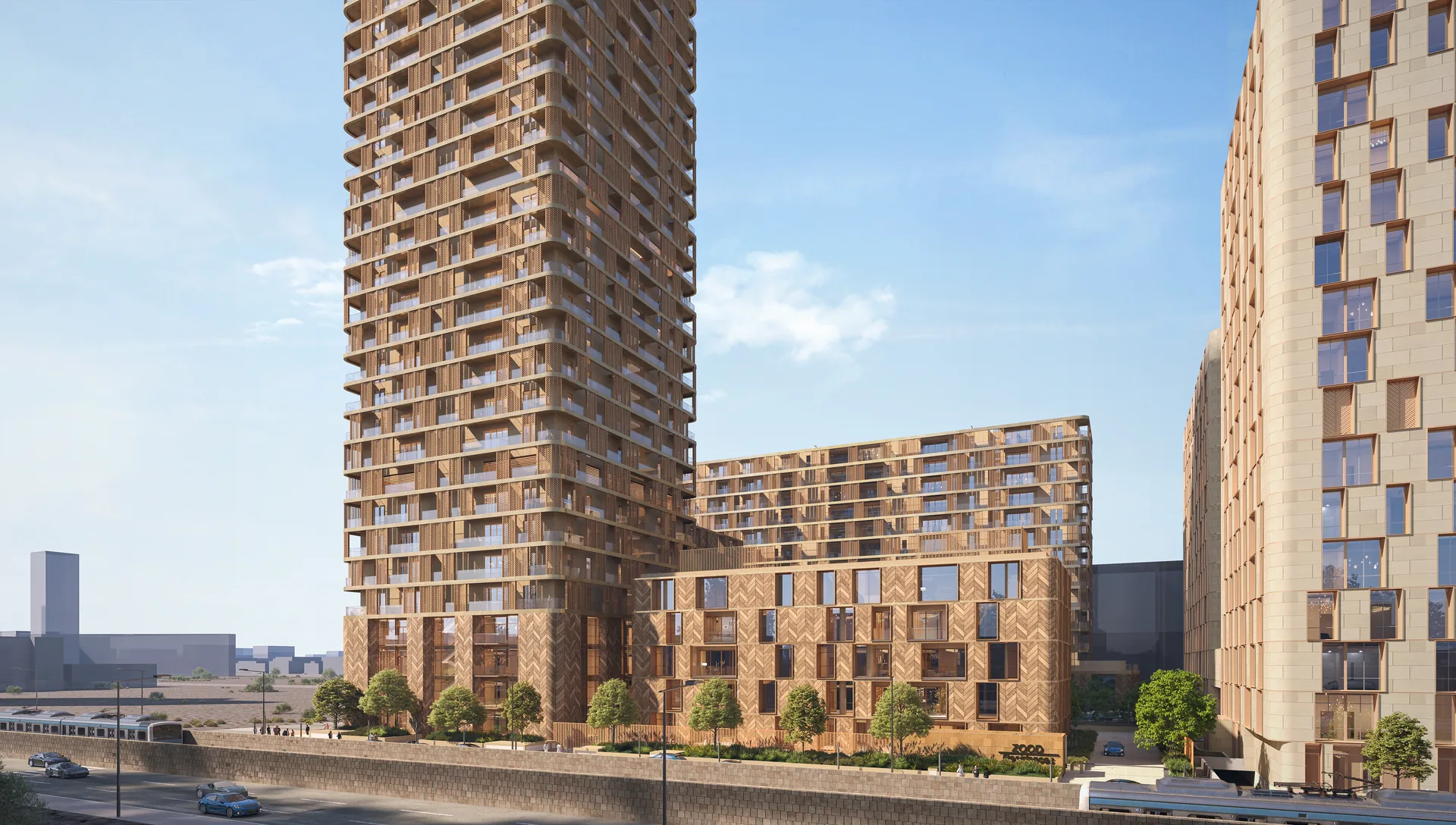 La Vie Residential — architectural render 2