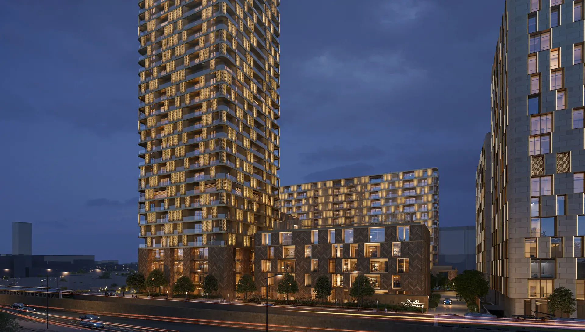 La Vie Residential — architectural render 3