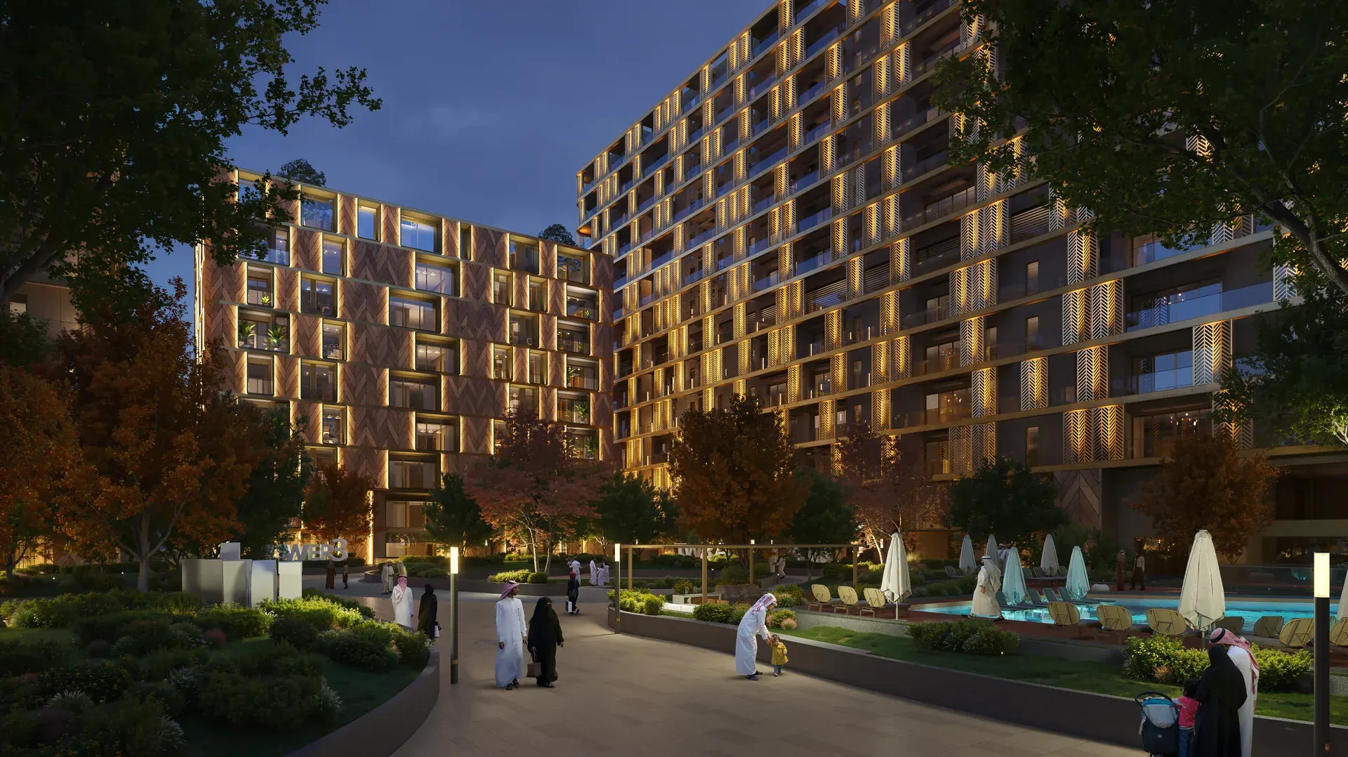 La Vie Residential — architectural render 4