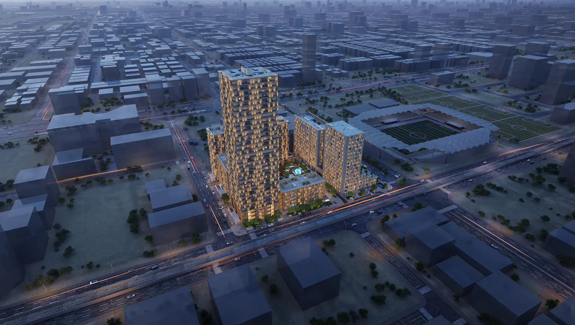 La Vie Residential — architectural render 6