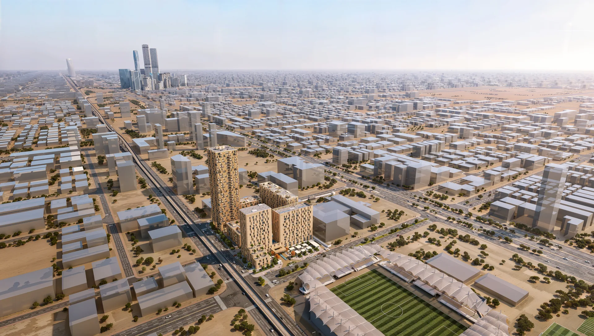 La Vie Residential — architectural render 7
