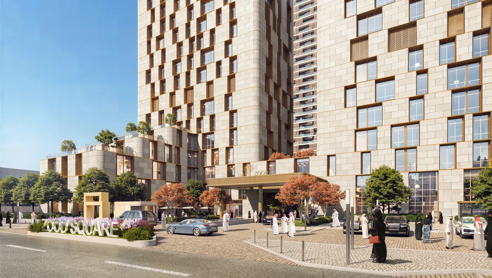 La Vie Yard — architectural render 3