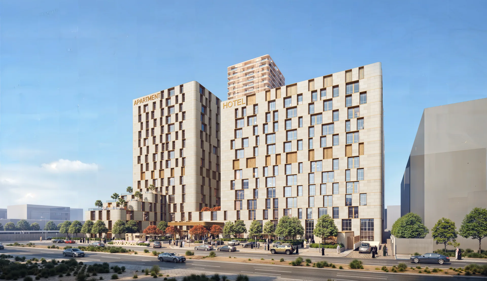 La Vie Yard — architectural render 4