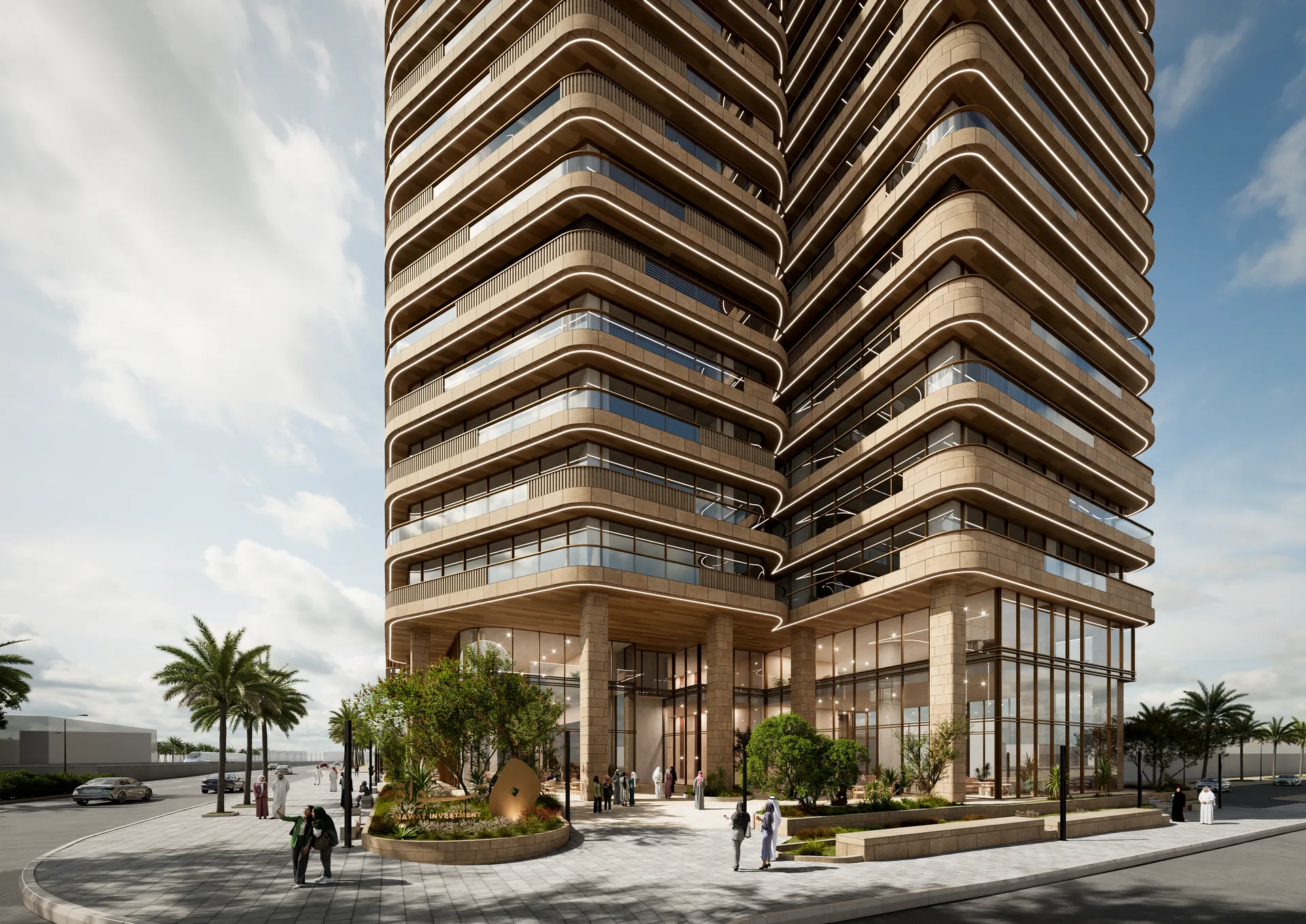 Nawat Tower — architectural render 4