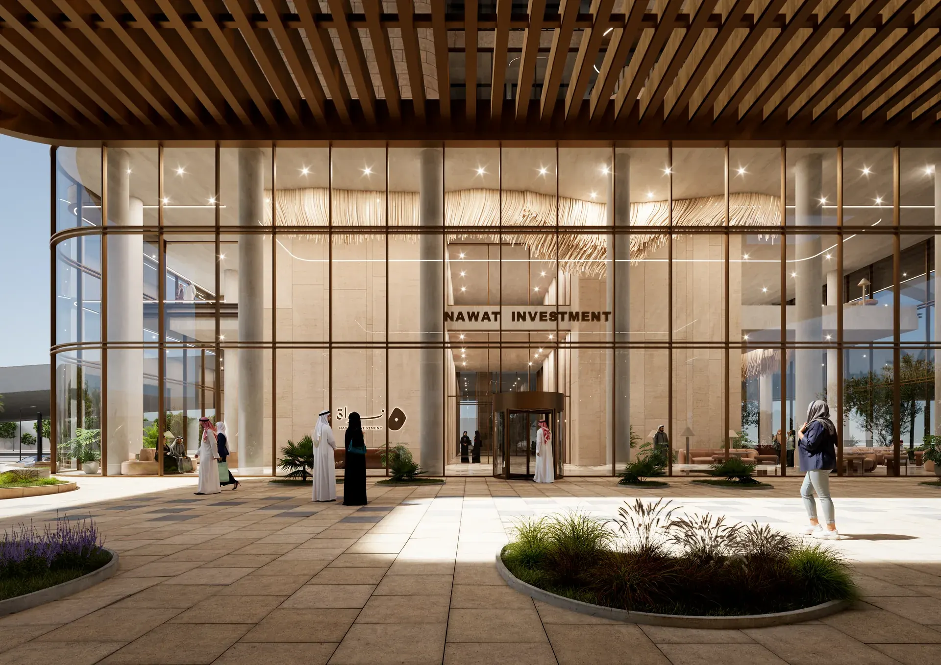 Nawat Tower — architectural render 6