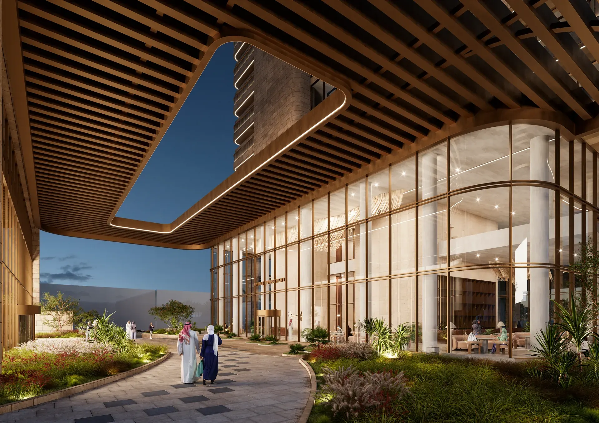Nawat Tower — architectural render 7