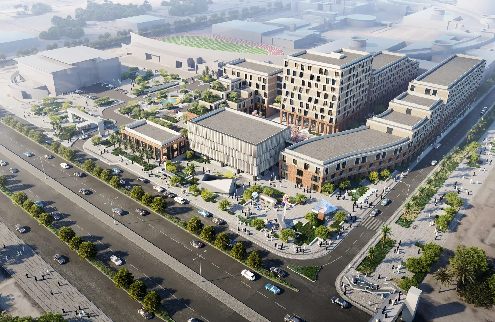 Prince Sultan University — architectural render 7