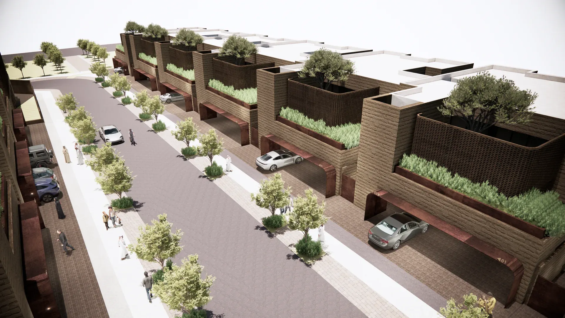 Rugaib Compound — architectural render 5