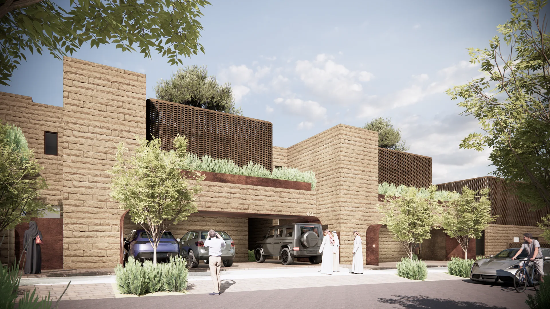 Rugaib Compound — architectural render 3