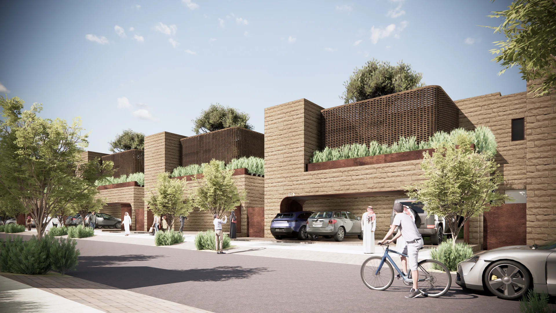 Rugaib Compound — architectural render 2