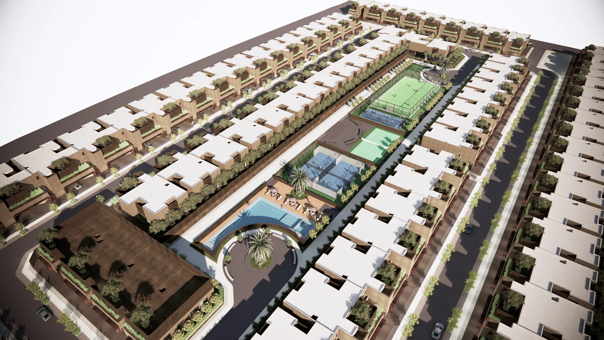 Rugaib Compound — architectural render 12