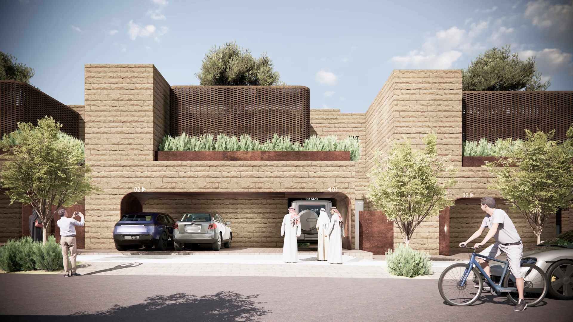 Rugaib Compound — architectural render 16