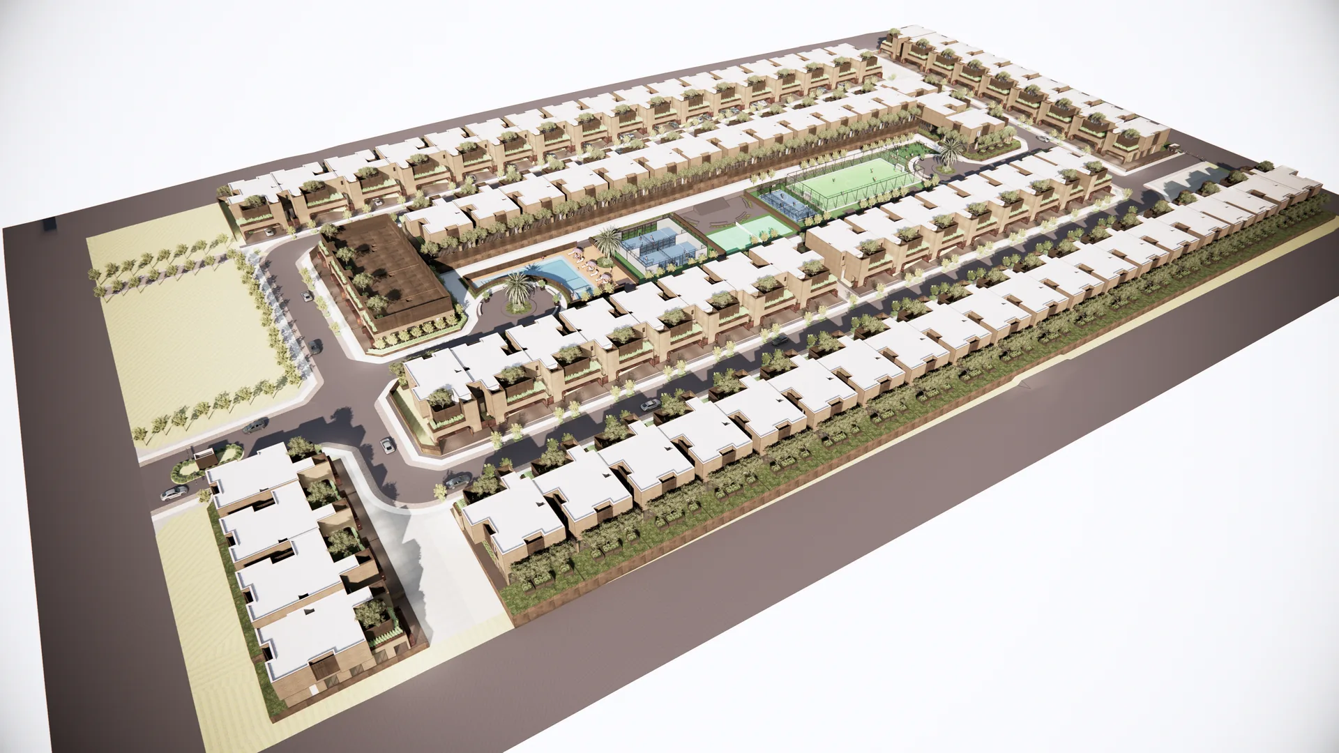 Rugaib Compound — architectural render 10