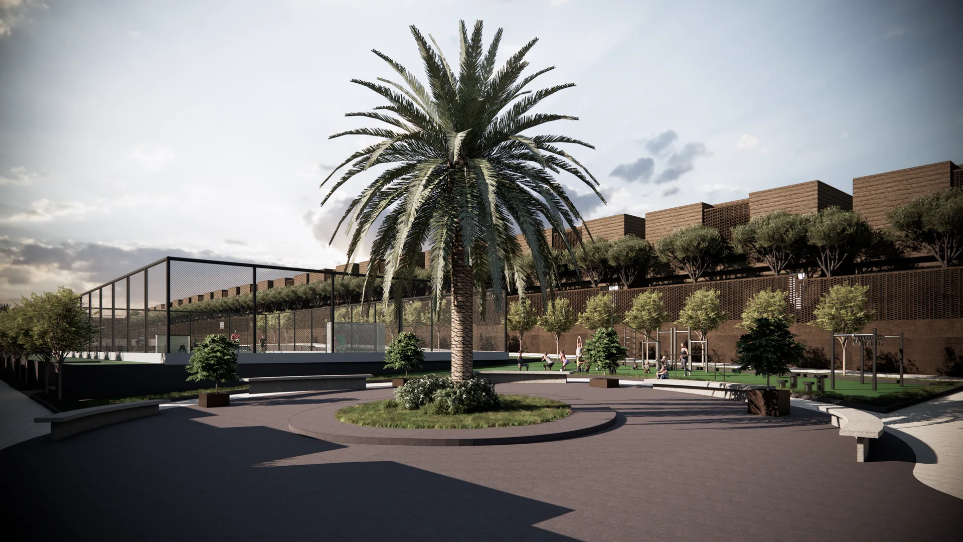 Rugaib Compound — architectural render 13