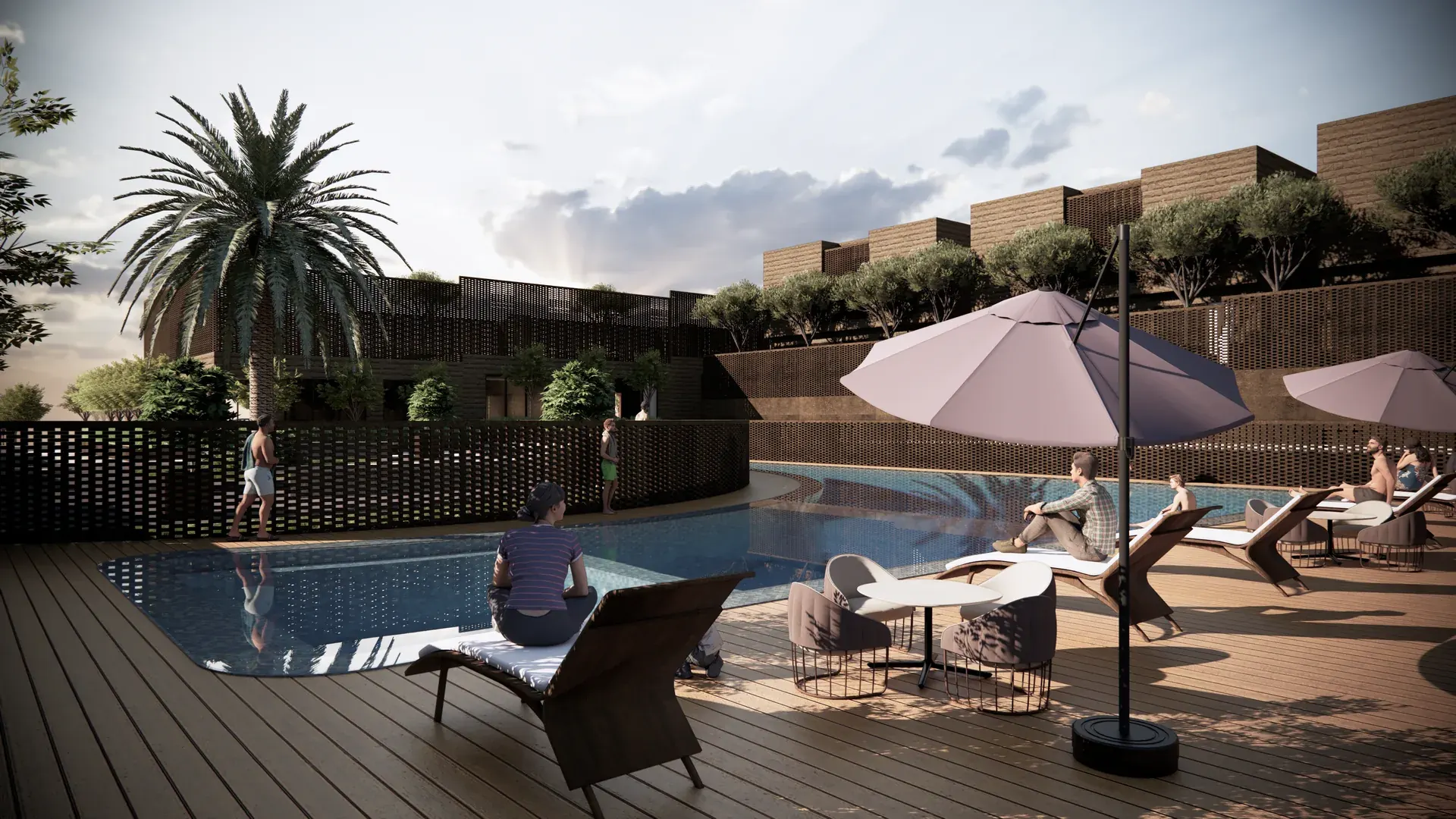 Rugaib Compound — architectural render 14