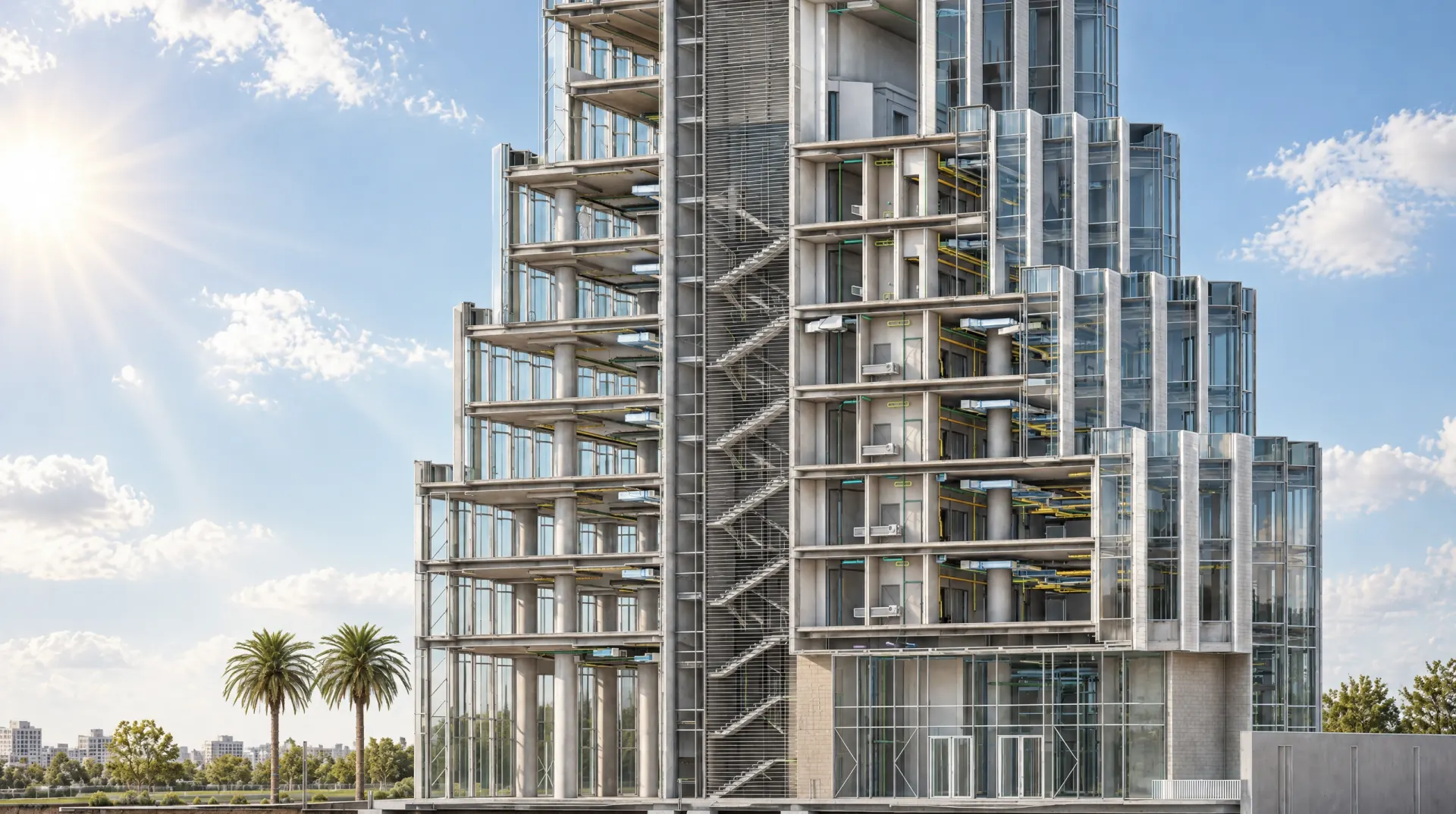 Sameem Najd — Section 2 — architectural render