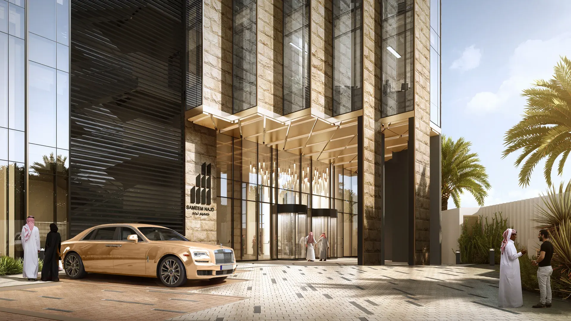 Sameem Najd — architectural render 6