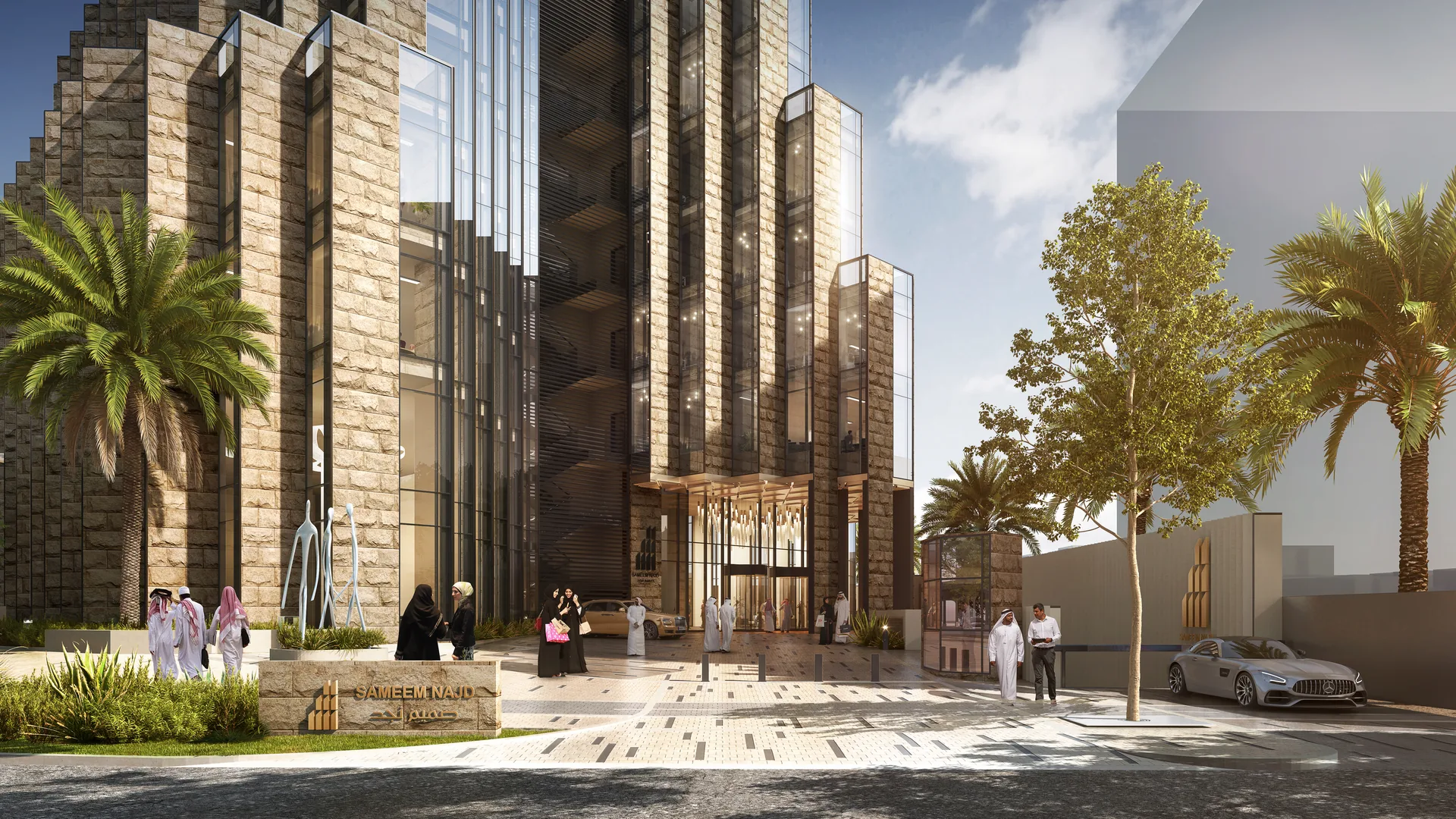 Sameem Najd — architectural render 7